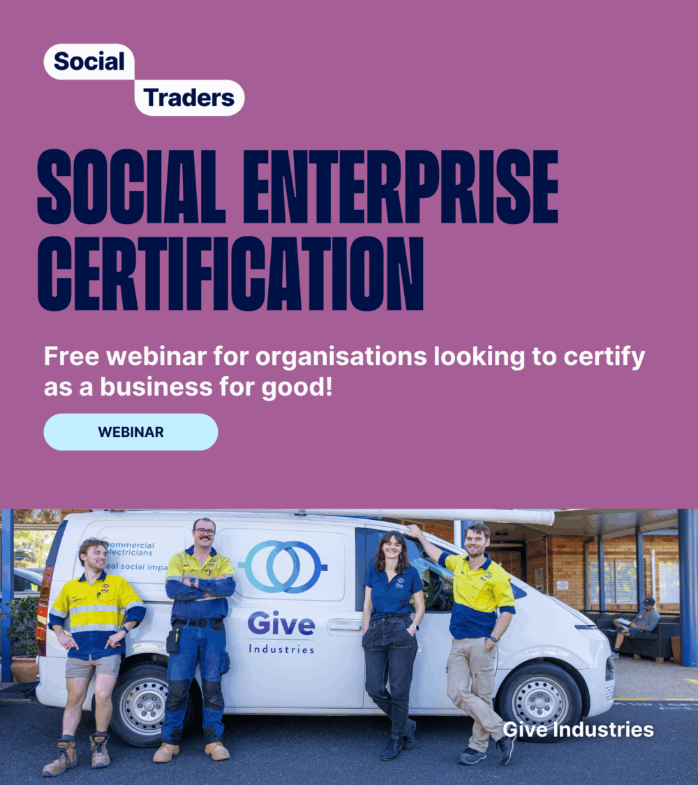 Certify as a business for good!